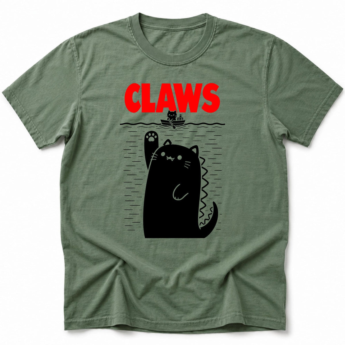 CLAWS T-Shirt Moss / S 23855223416378899508 T-Shirt