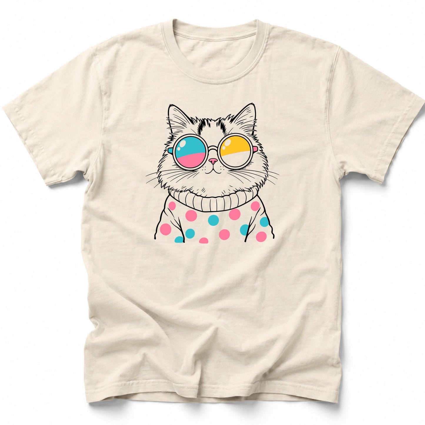 Cool Spots T-Shirt Ivory / S 24956049019014777348 T-Shirt