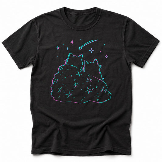 Cosmic Companions T-Shirt Black / S 26435378717303316440 T-Shirt