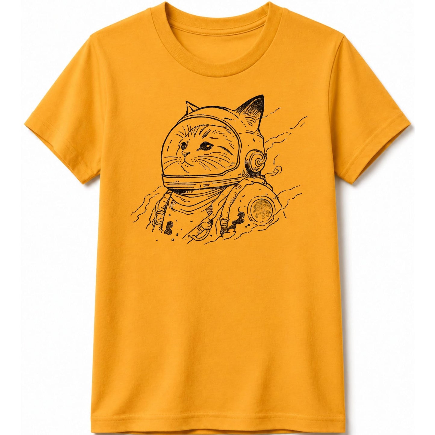 Cosmoneko Kids Tee Gold / S 27823398432121281036 Kids clothes