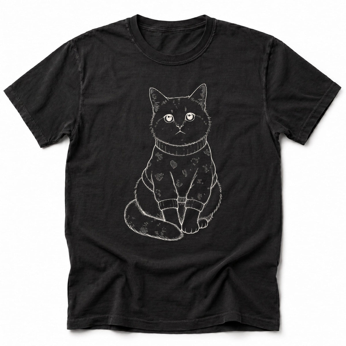 Cozy Heartbeat T-Shirt Black / S 31163169766118180080 T-Shirt