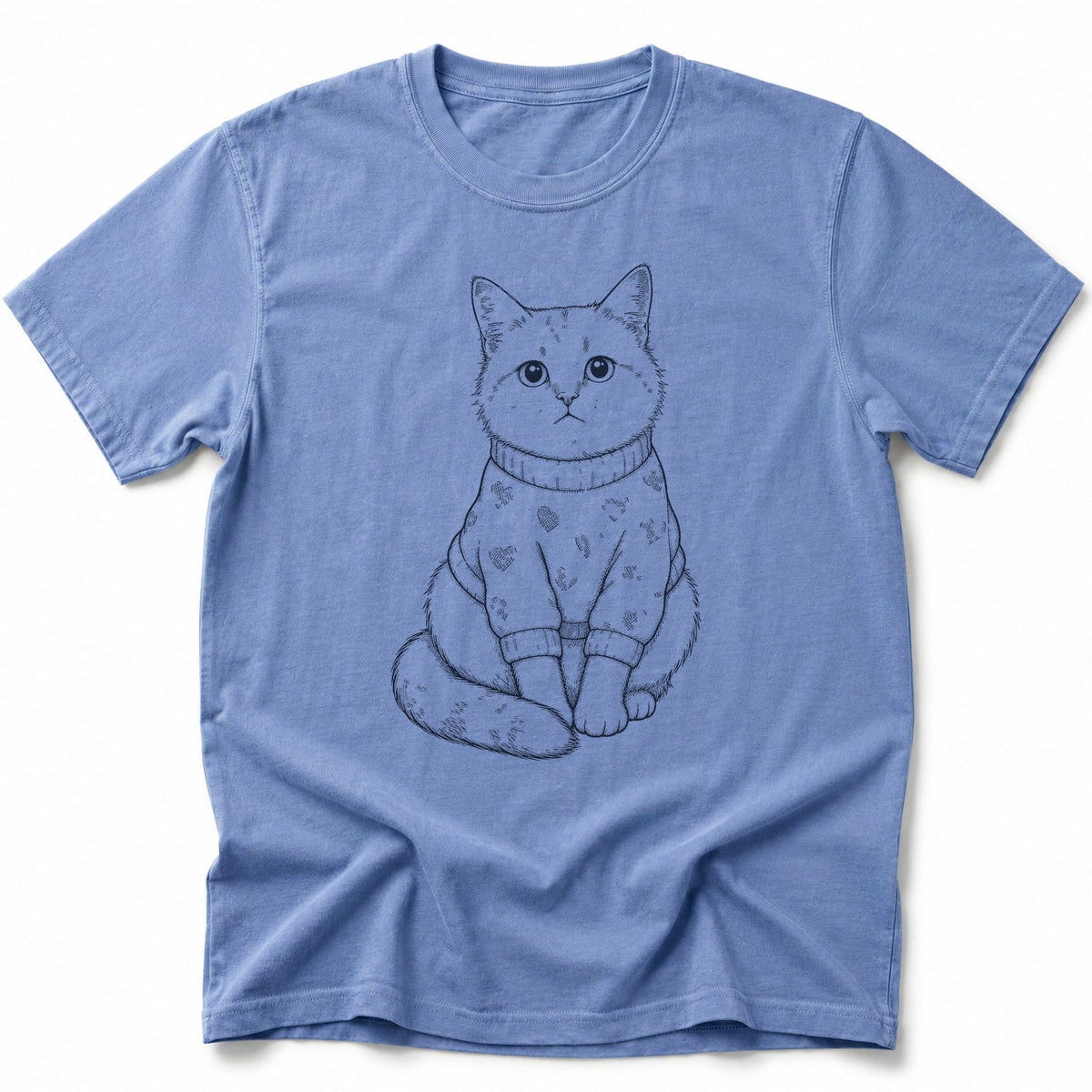 Cozy Heartbeat T-Shirt Blue Jean / S 22620906046265916313 T-Shirt