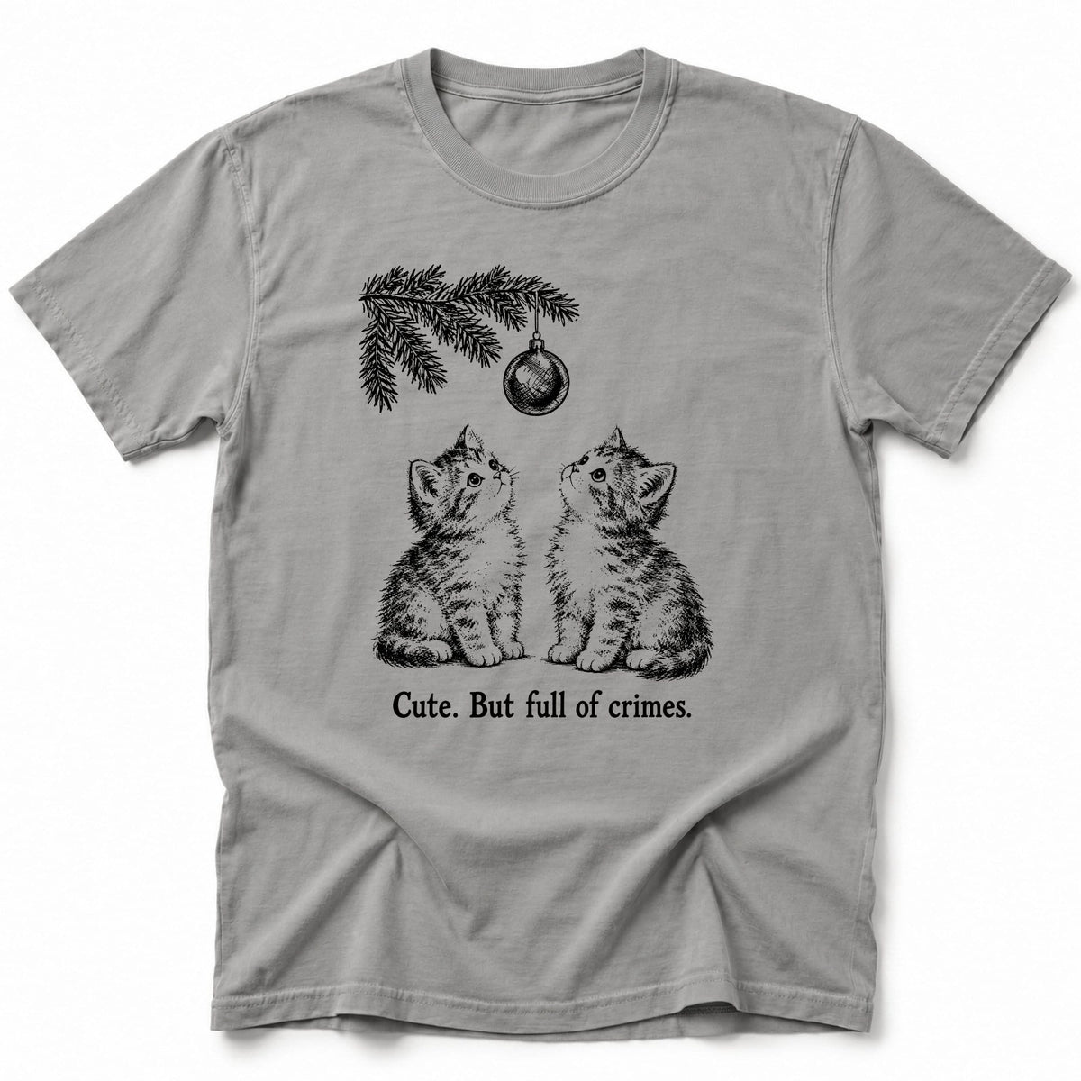 Crimes T-Shirt Grey / S 19453506372342268812 T-Shirt