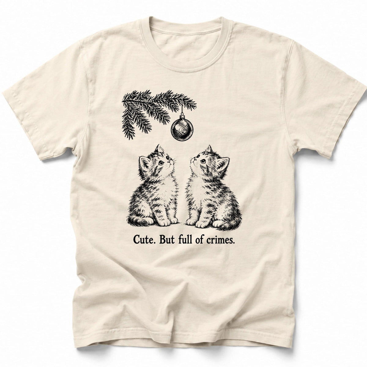 Crimes T-Shirt Ivory / S 12652732787870054243 T-Shirt