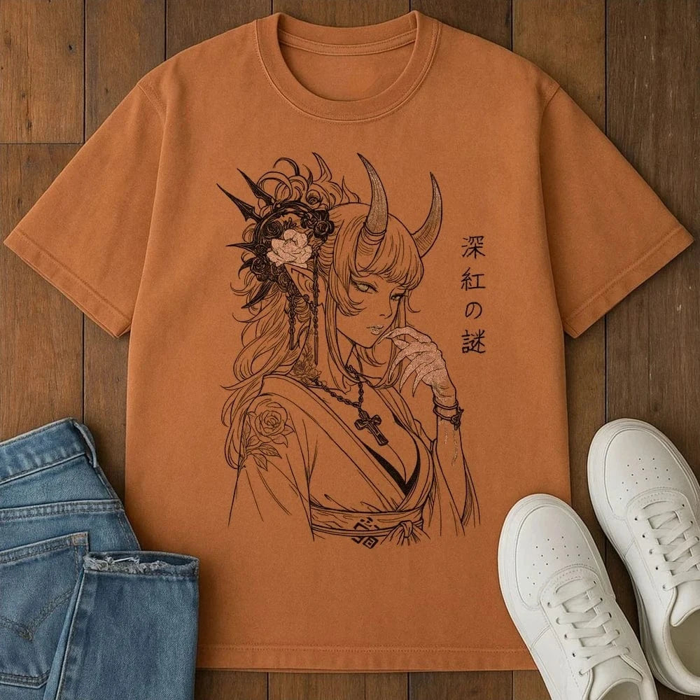 Crimson Enigma T-Shirt Yam / S 25276876300785826953 T-Shirt