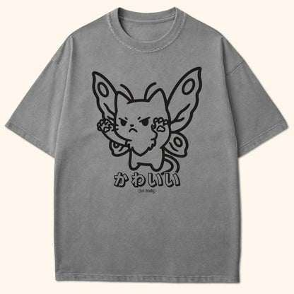 Cute But Deadly T-Shirt Grey / S 11457453617675502977 T-Shirt