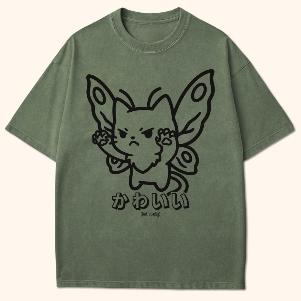 Cute But Deadly T-Shirt Moss / S 20654664534568931722 T-Shirt