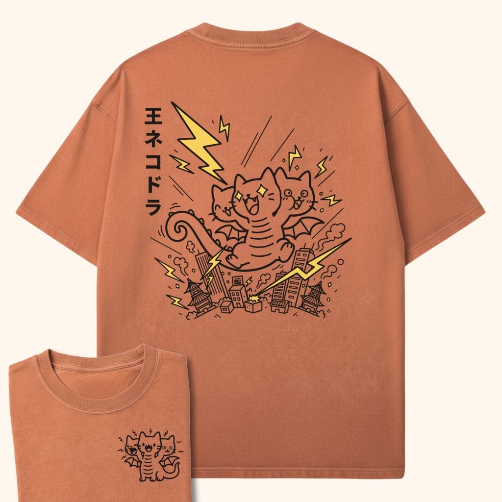 Cute Chaos King Nekodorah Back Yam / S 15655164158872706435 T-Shirt