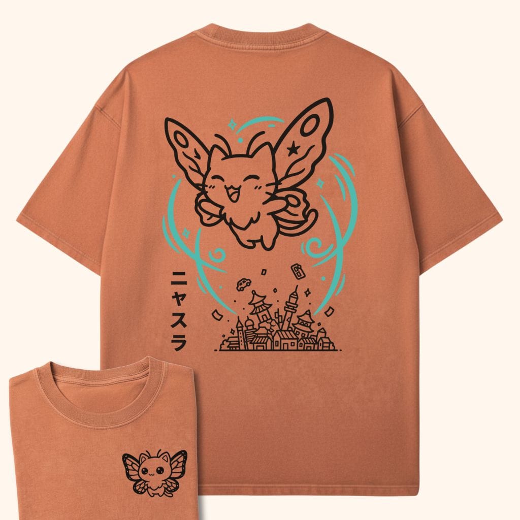 Cute Chaos Nyasura Back Yam / S 31119078951925456786 T-Shirt