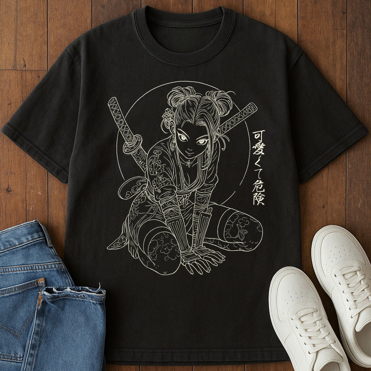 Cutely Lethal T-Shirt Black / S 24540184241958545873 T-Shirt