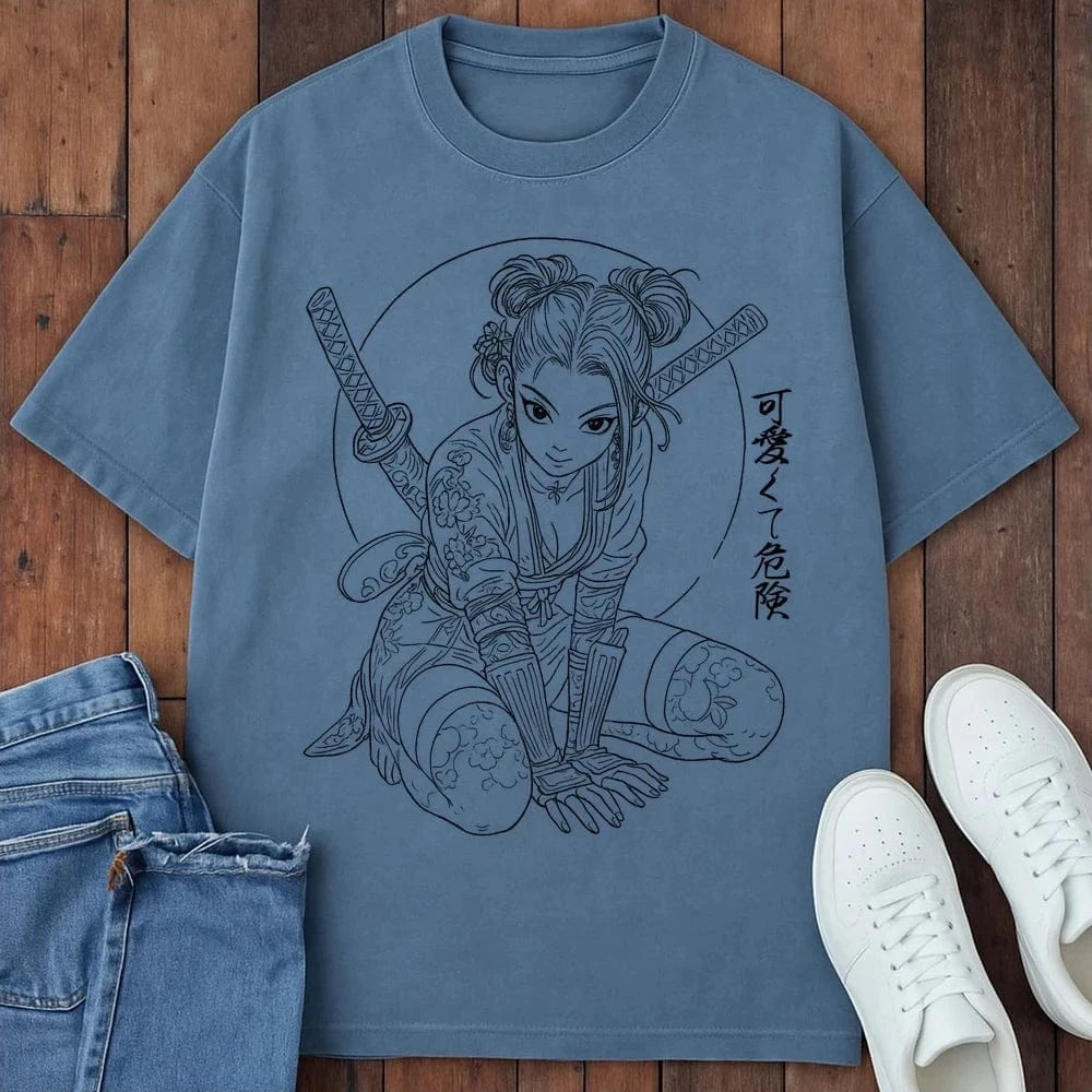 Cutely Lethal T-Shirt Blue Jean / S 66754531815466659116 T-Shirt