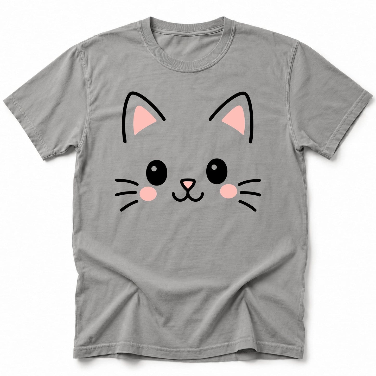 Cutie Cat T-Shirt Grey / S 16125581805043851535 T-Shirt