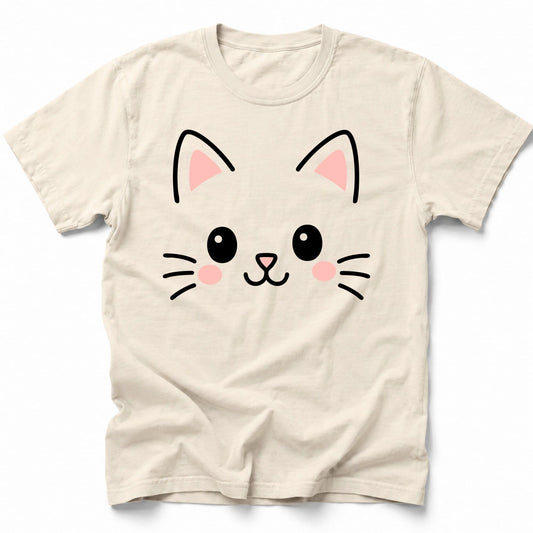 Cutie Cat T-Shirt Ivory / S 15831049943065263560 T-Shirt