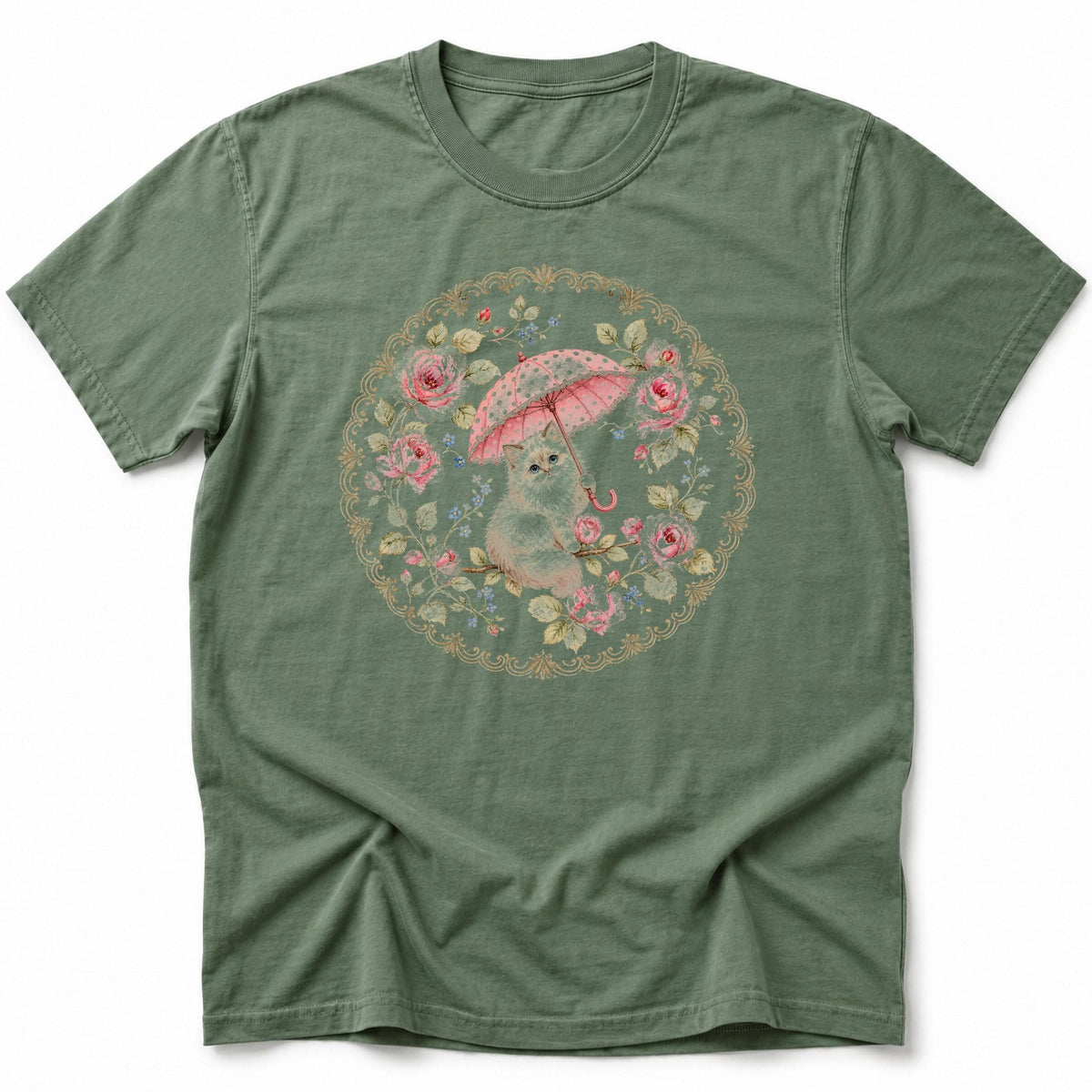 Dainty T-Shirt Moss / S 29529426413375052718 T-Shirt