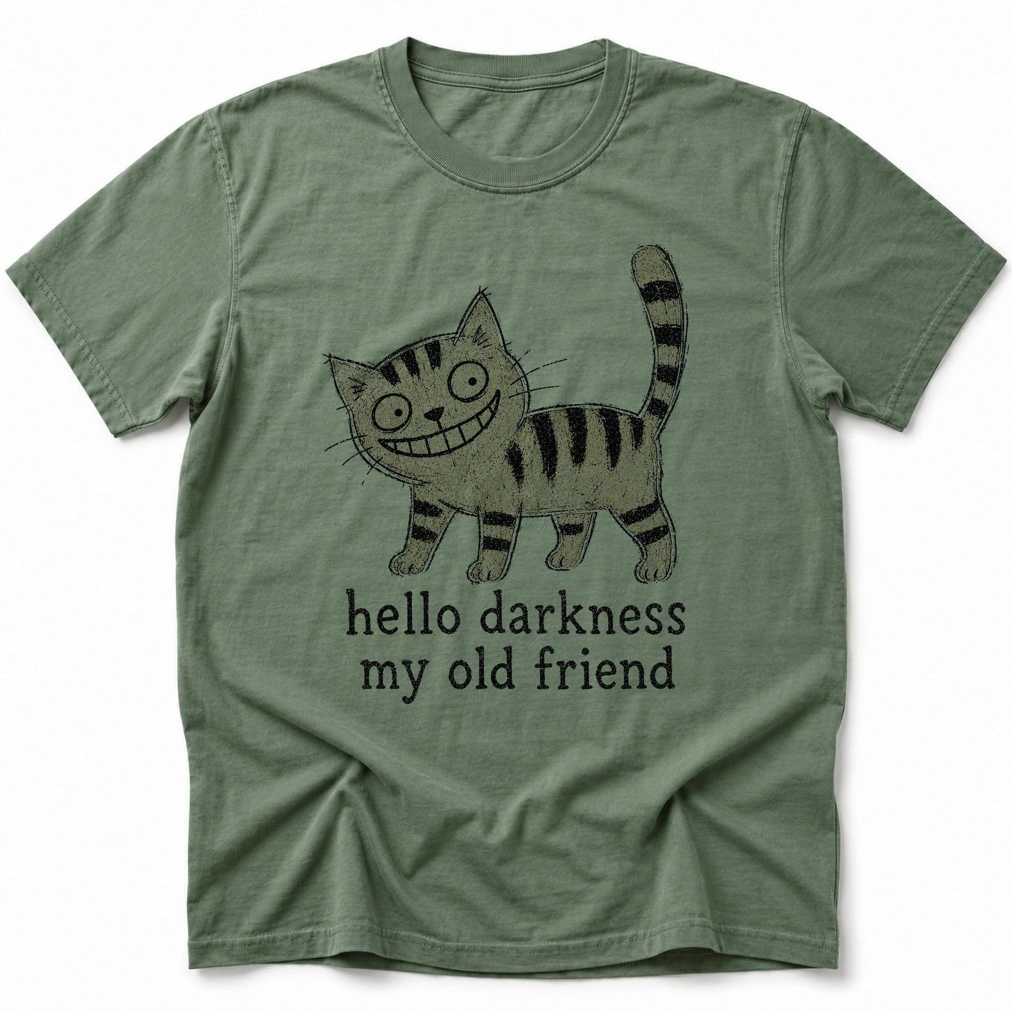 Darkness Grin T-Shirt Moss / S 15610574990559678513 T-Shirt
