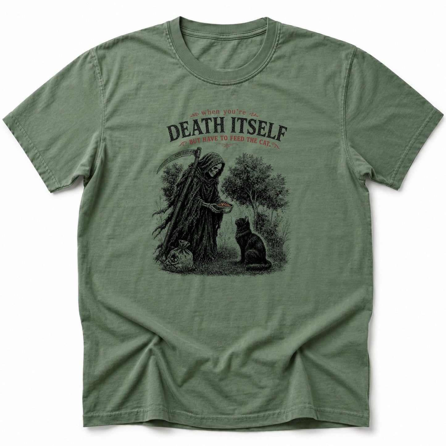 Death Itself T-Shirt Moss / S 27148498369693845601 T-Shirt