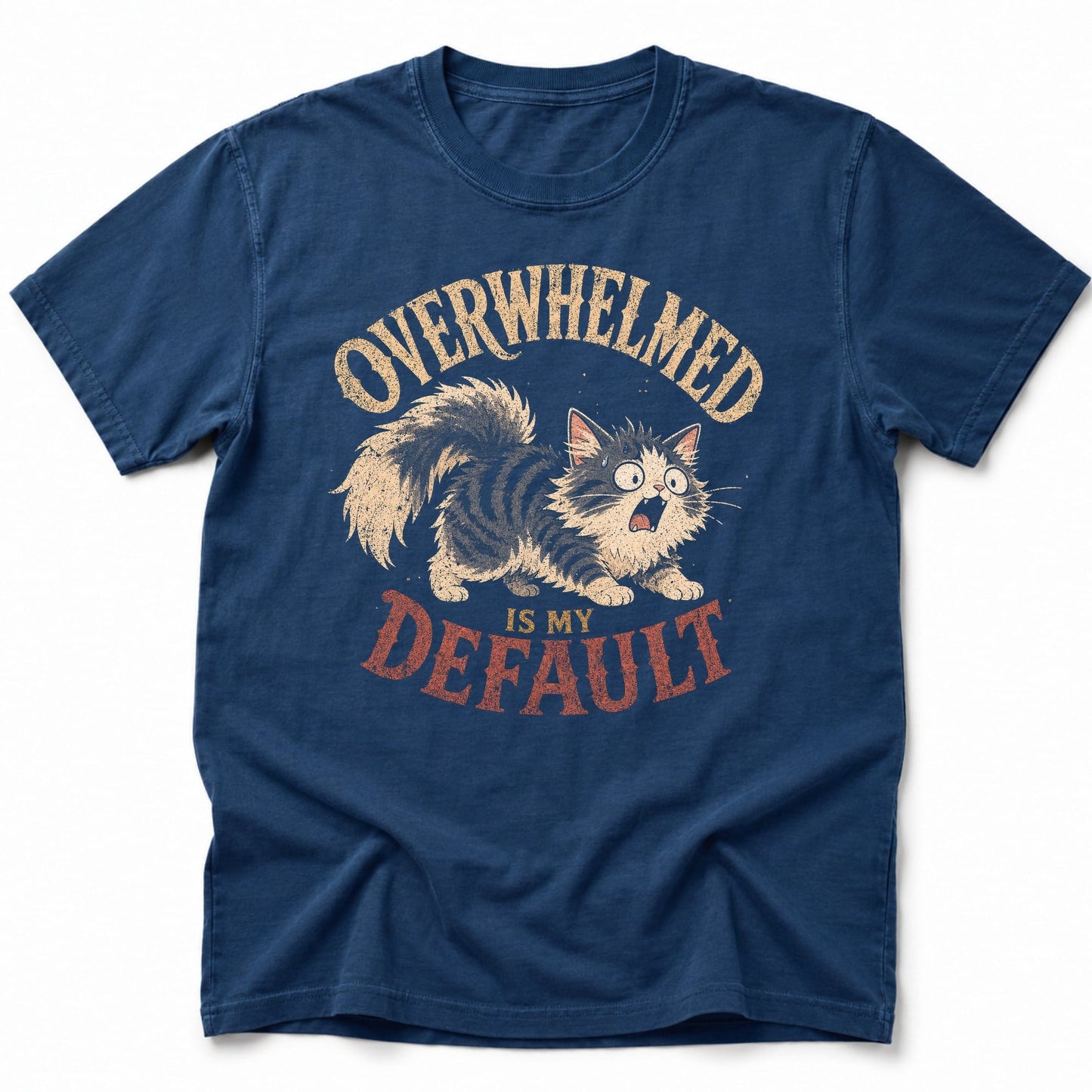 Default Mode T-Shirt Navy / S 89935559348851621333 T-Shirt