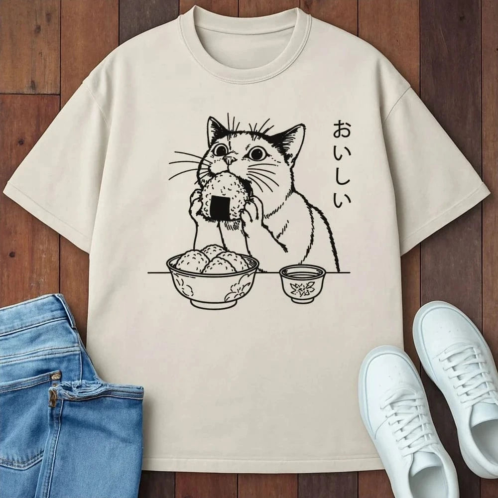 Delicious Onigiri T-Shirt Ivory / S 13636271084129436120 T-Shirt