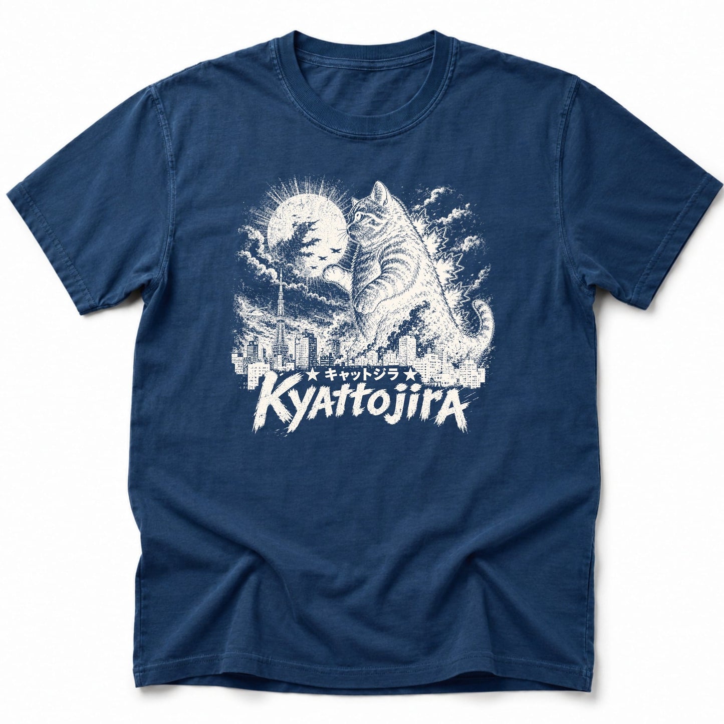 Destruction T-Shirt Navy / S 61974730936359927406 T-Shirt