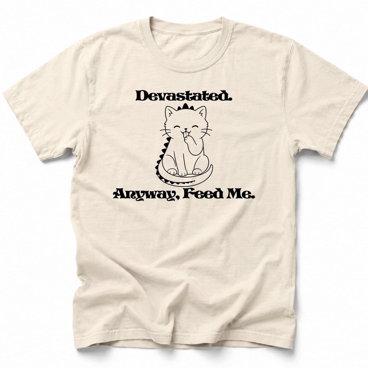 Devistated T-Shirt Ivory / S 46861916092899596223 T-Shirt