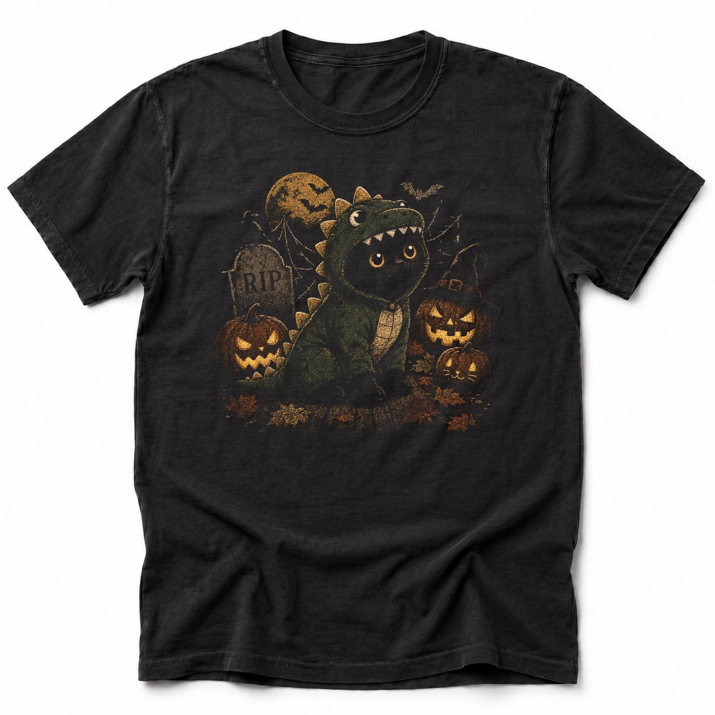 Dino Haunt T-Shirt Black / S 11251151630484454429 T-Shirt