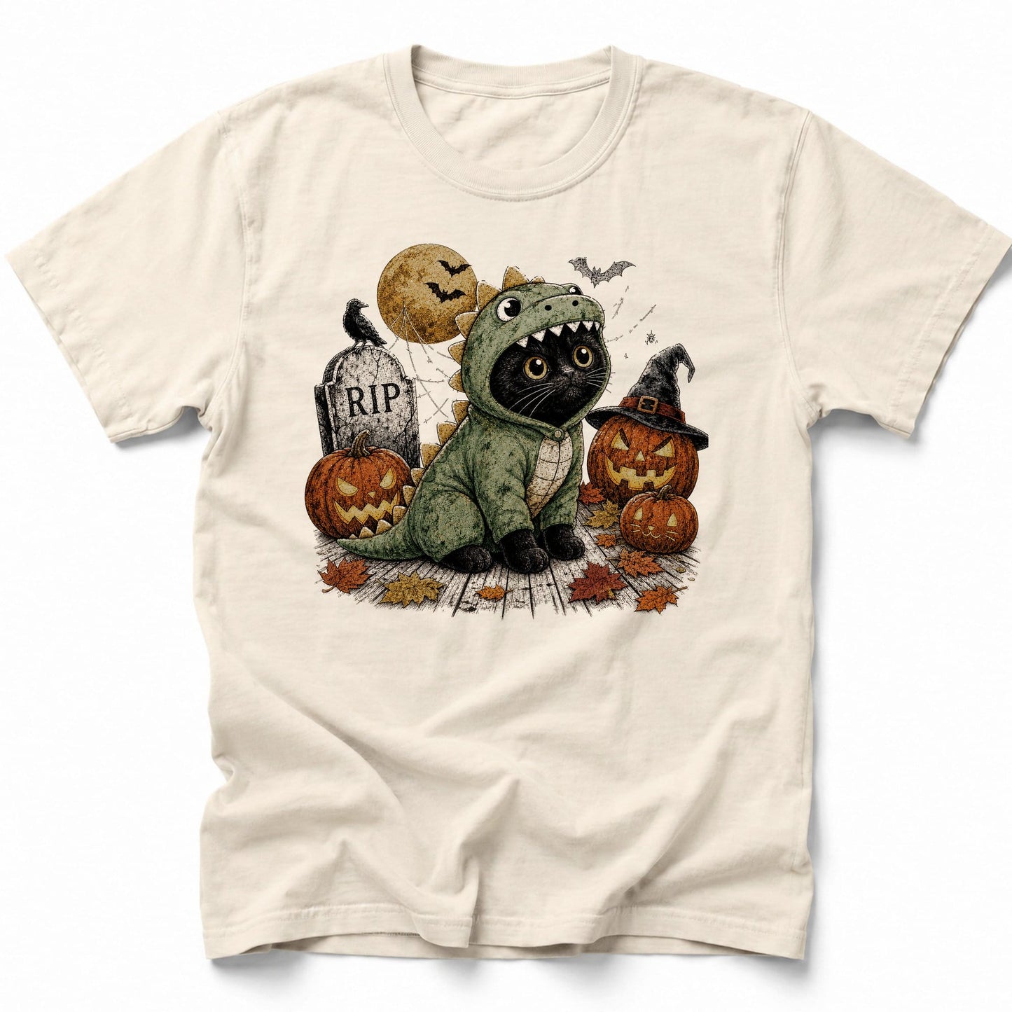 Dino Haunt T-Shirt Ivory / S 13846406614126474438 T-Shirt