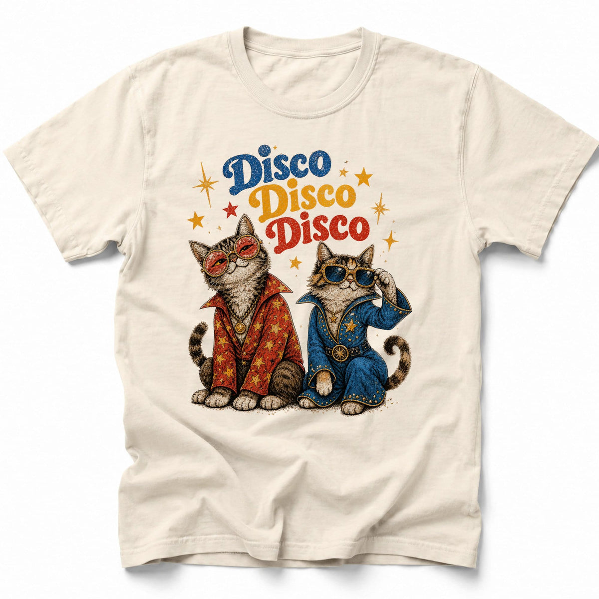 Disco Fever T-Shirt Ivory / S 12628592258981725563 T-Shirt