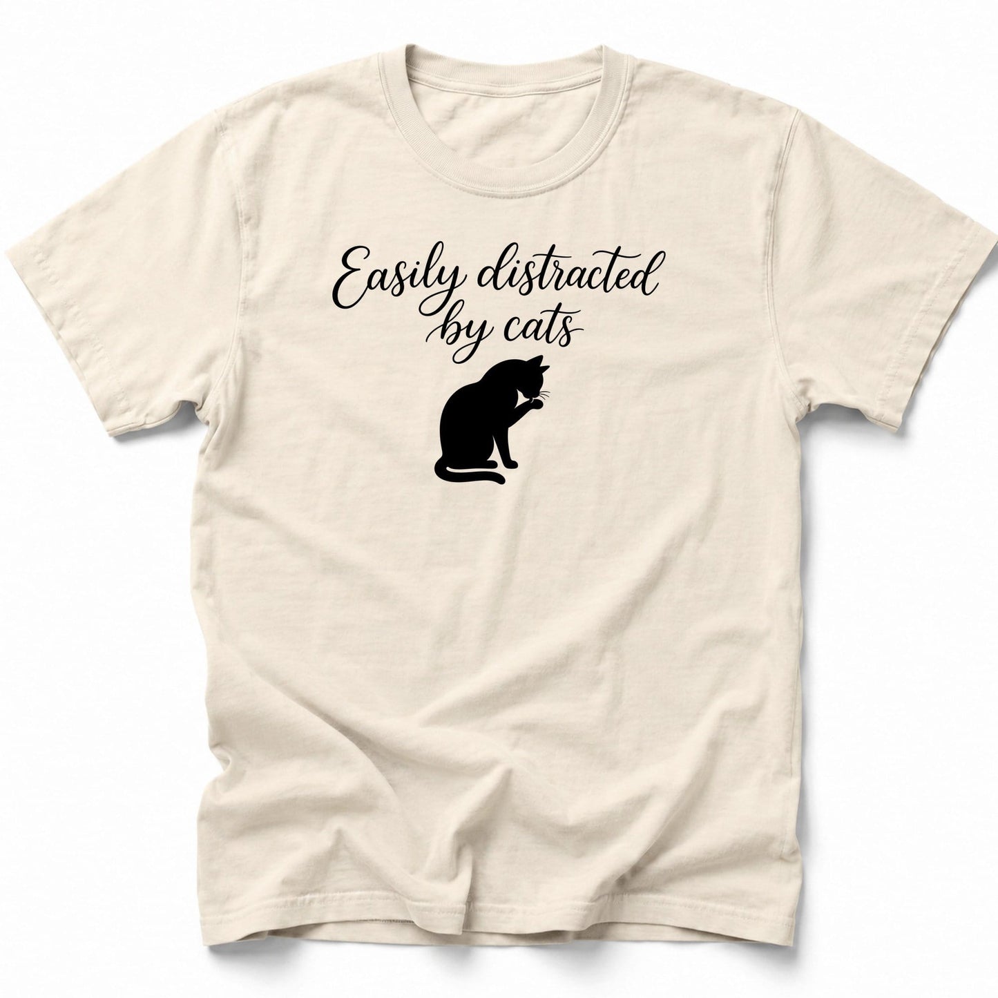 Distracted T-Shirt Ivory / S 16478073089094837720 T-Shirt