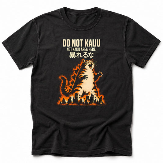 Do Not Kaiju T-Shirt Black / S 21428524888581725864 T-Shirt