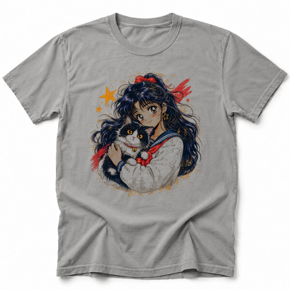 Dreamy Gaze T-Shirt Grey / S 23675451281813991733 T-Shirt