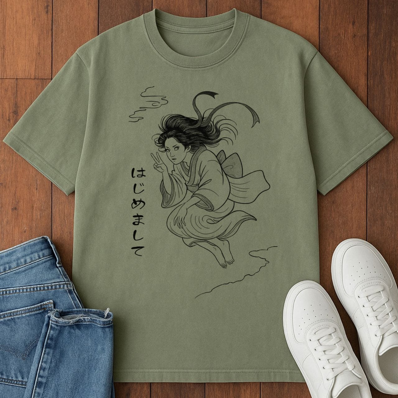 Drift Signal T-Shirt Moss / S 27094214916075763695 T-Shirt