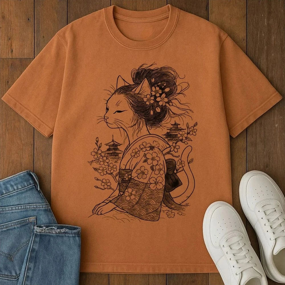 Elegant Gaze T-Shirt Yam / S 21665876345538185419 T-Shirt