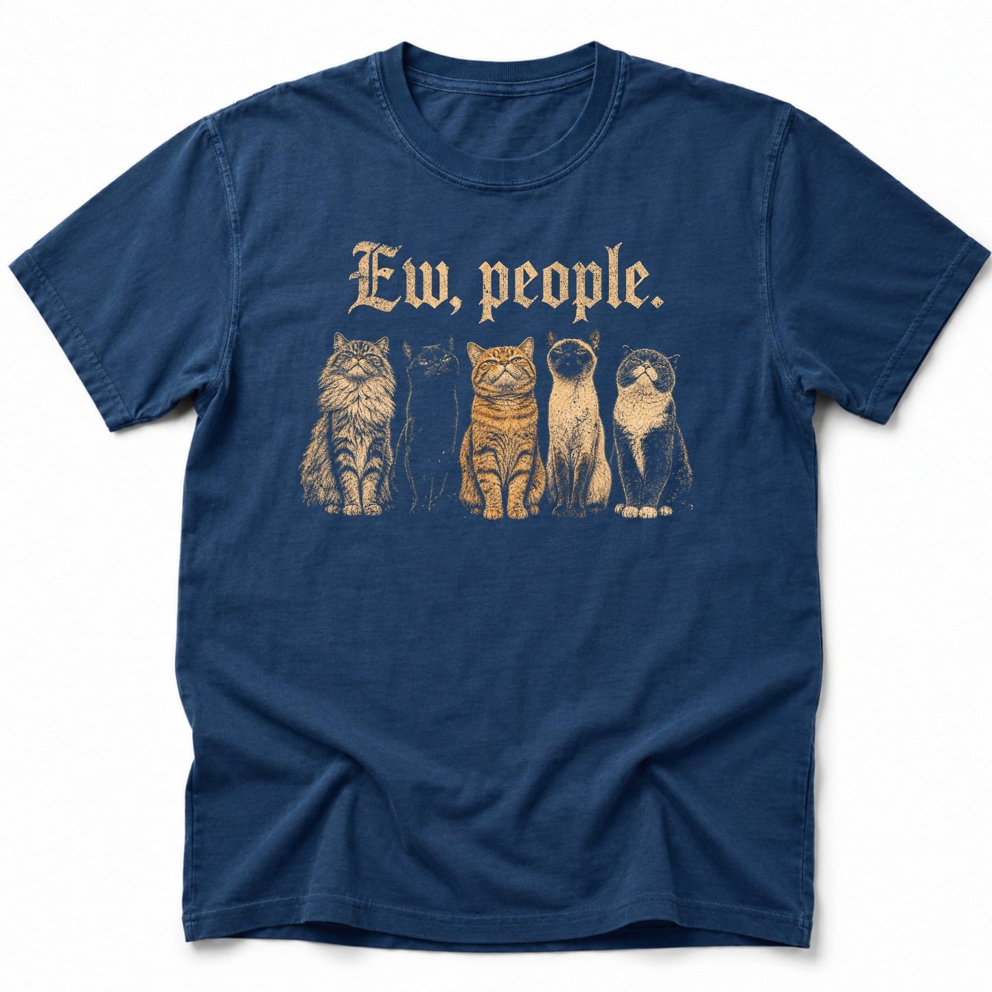 Ew T-Shirt Navy / S 35681150204224856800 T-Shirt