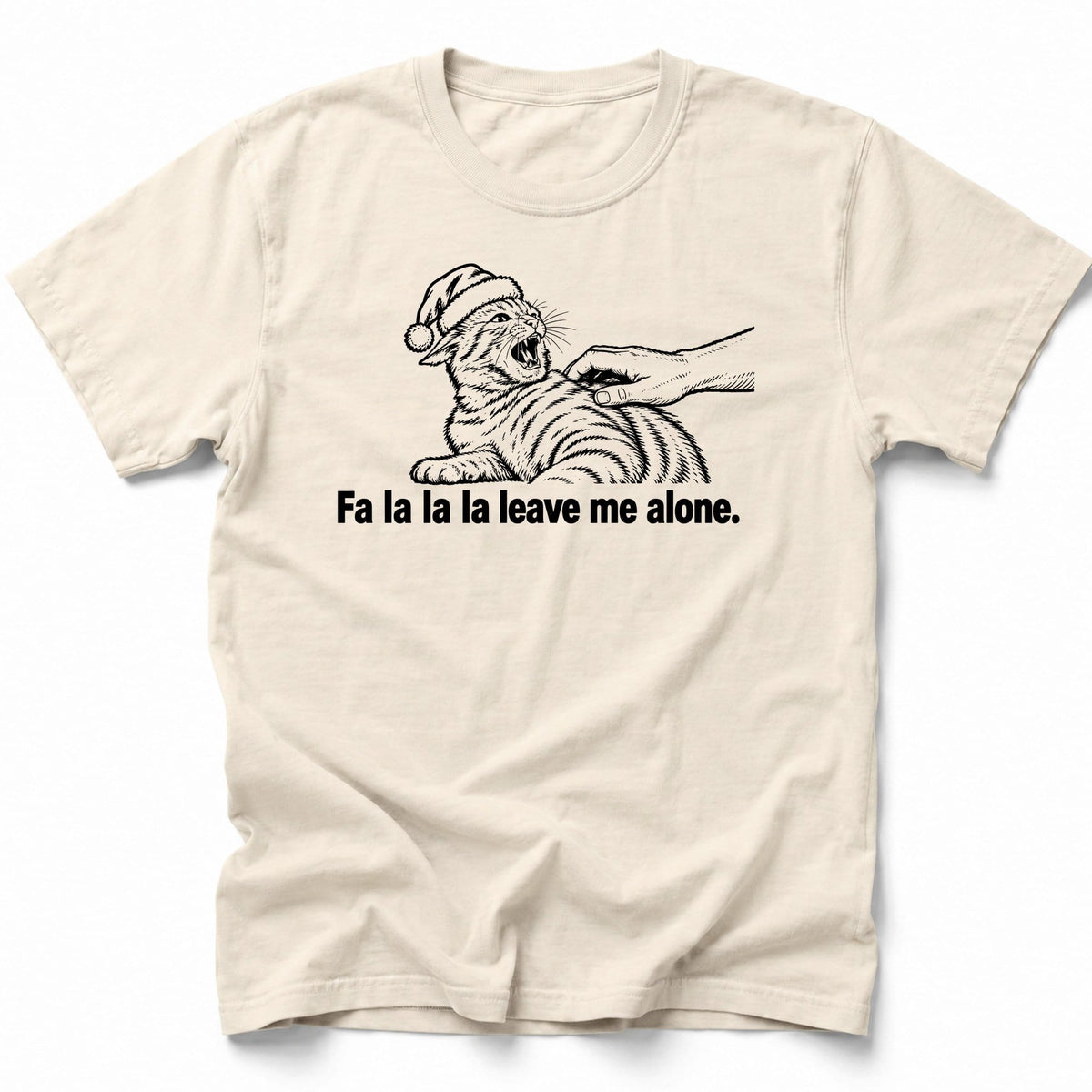 Fa La La La T-Shirt Ivory / S 15722740680475375706 T-Shirt