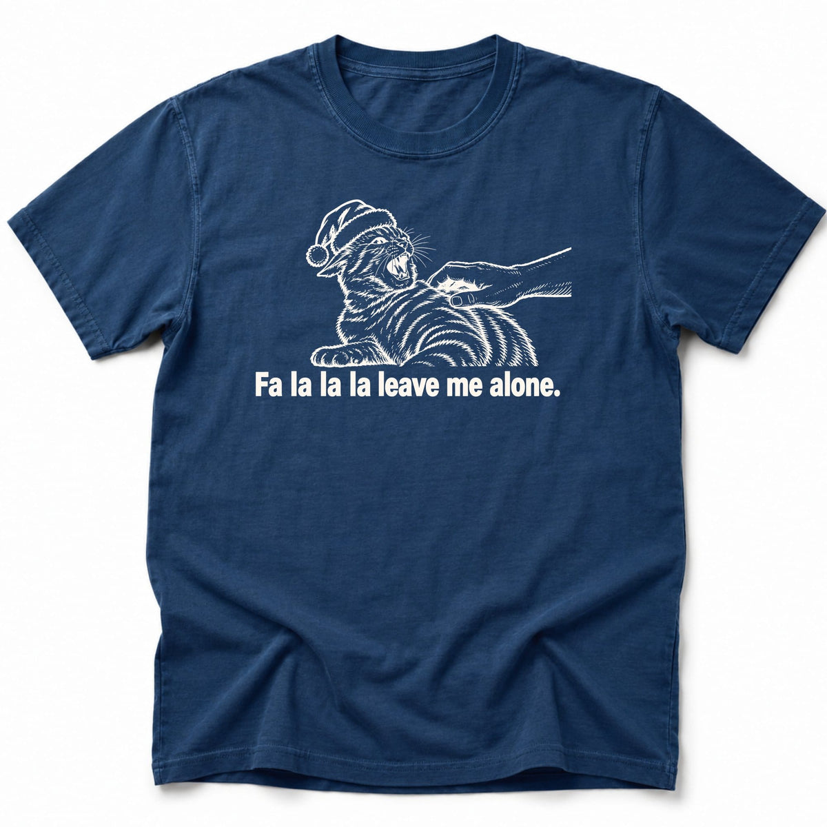 Fa La La La T-Shirt Navy / S 26153045225769469068 T-Shirt