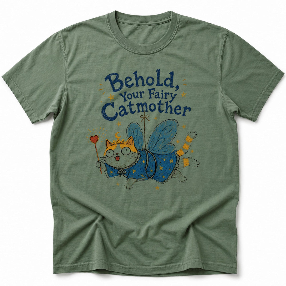 Fairy Catmother T-Shirt Moss / S 33346180812279802792 T-Shirt