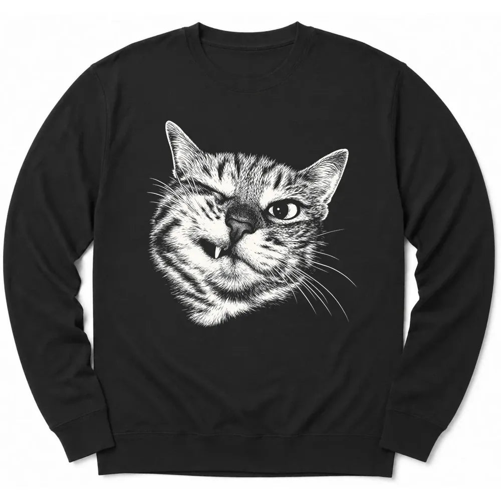 Fang Out Sweatshirt Black / S 20857464844616031541 Sweatshirt