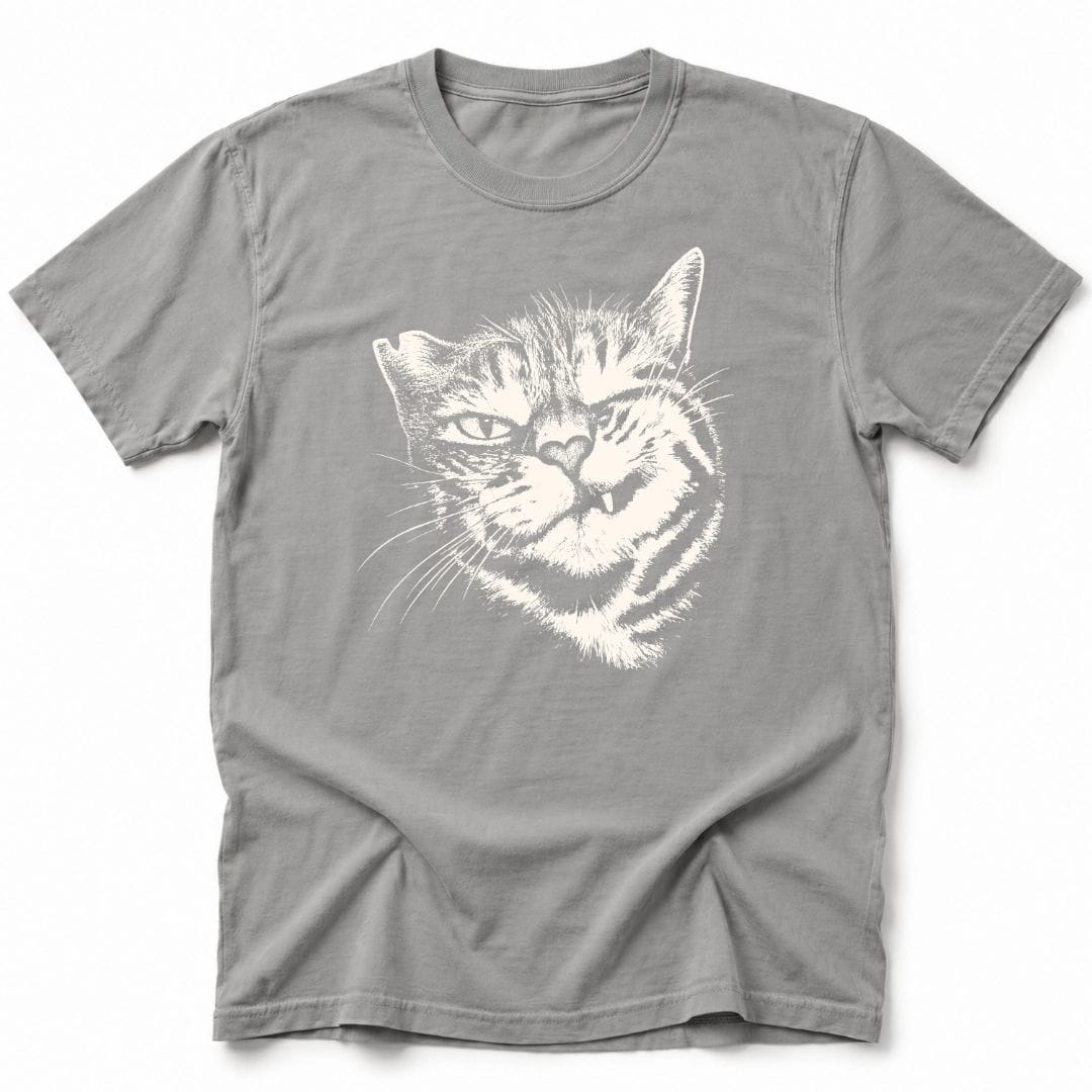 Fang Out T-Shirt Grey / S 69107671781652948170 T-Shirt