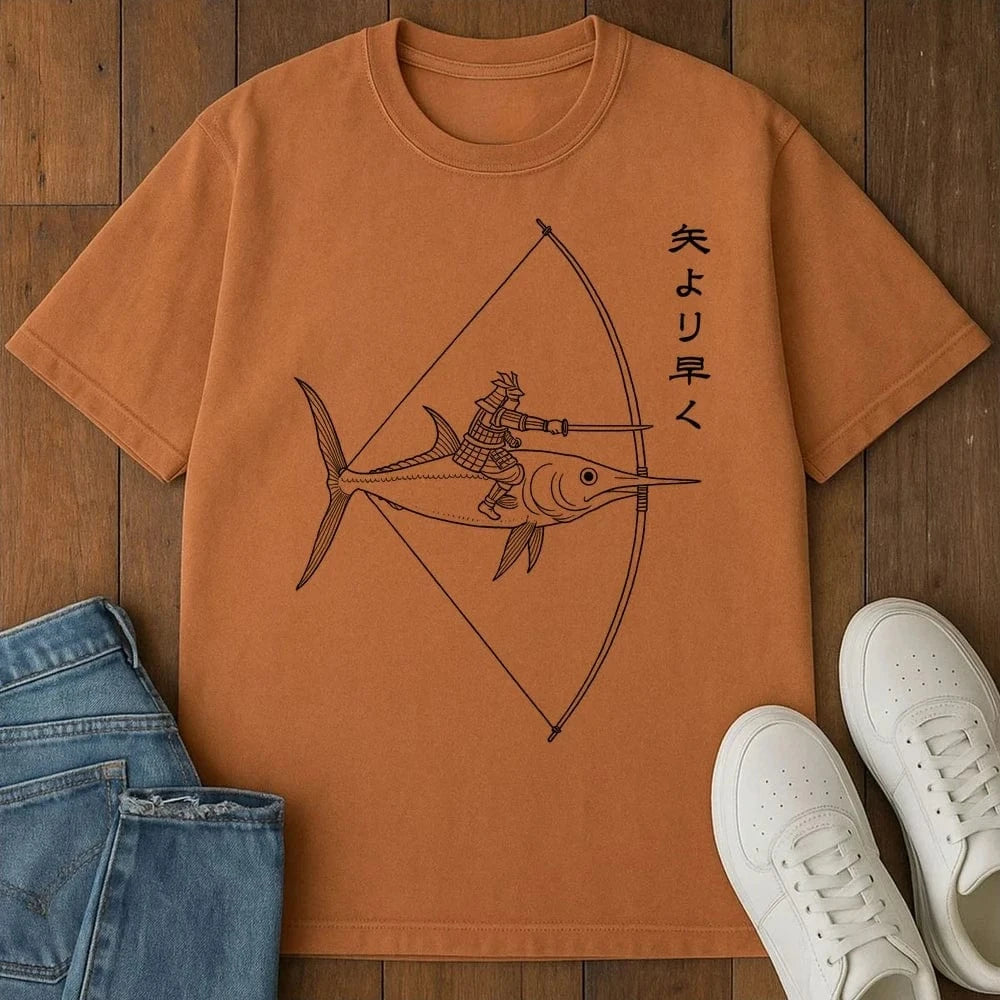 Faster Than Arrow T-Shirt Yam / S 31662773473715361577 T-Shirt