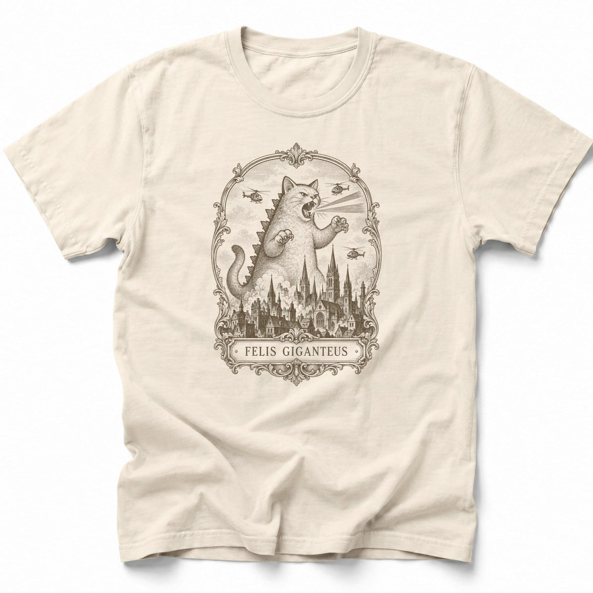 Felis Giganteus T-Shirt Ivory / S 21297510167646091957 T-Shirt