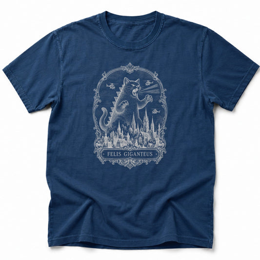 Felis Giganteus T-Shirt Navy / S 29832000727903122538 T-Shirt