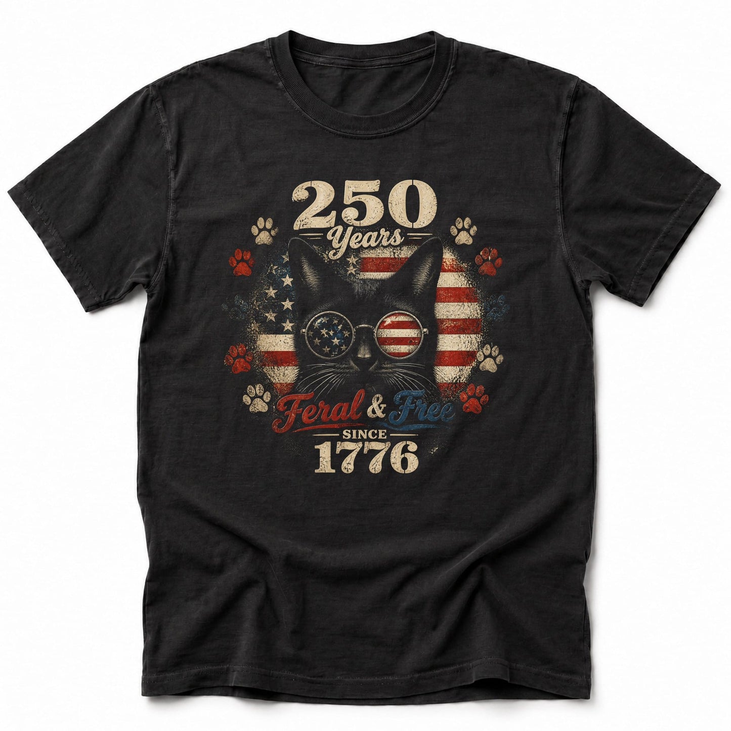 Feral and Free T-Shirt Black / S 19305522758603098586 T-Shirt
