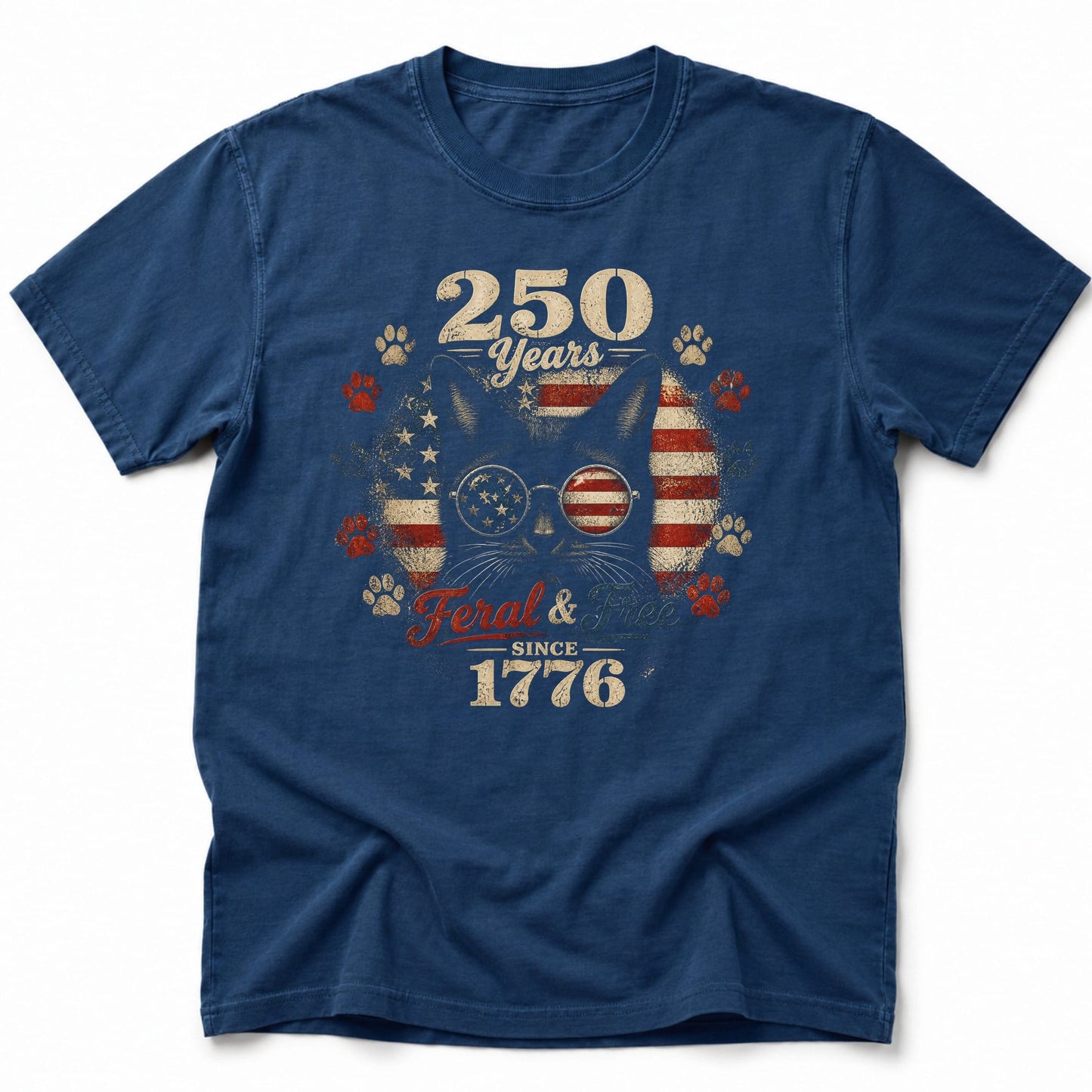 Feral and Free T-Shirt Navy / S 16757634787346773683 T-Shirt