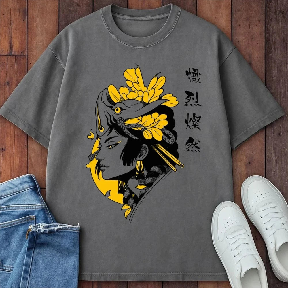 Fierce And Radiant T-Shirt Grey / S 28976217598754211136 T-Shirt