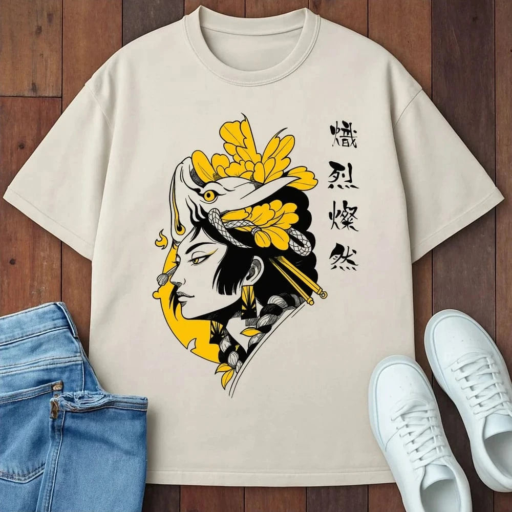 Fierce And Radiant T-Shirt Ivory / S 10427296776946153944 T-Shirt