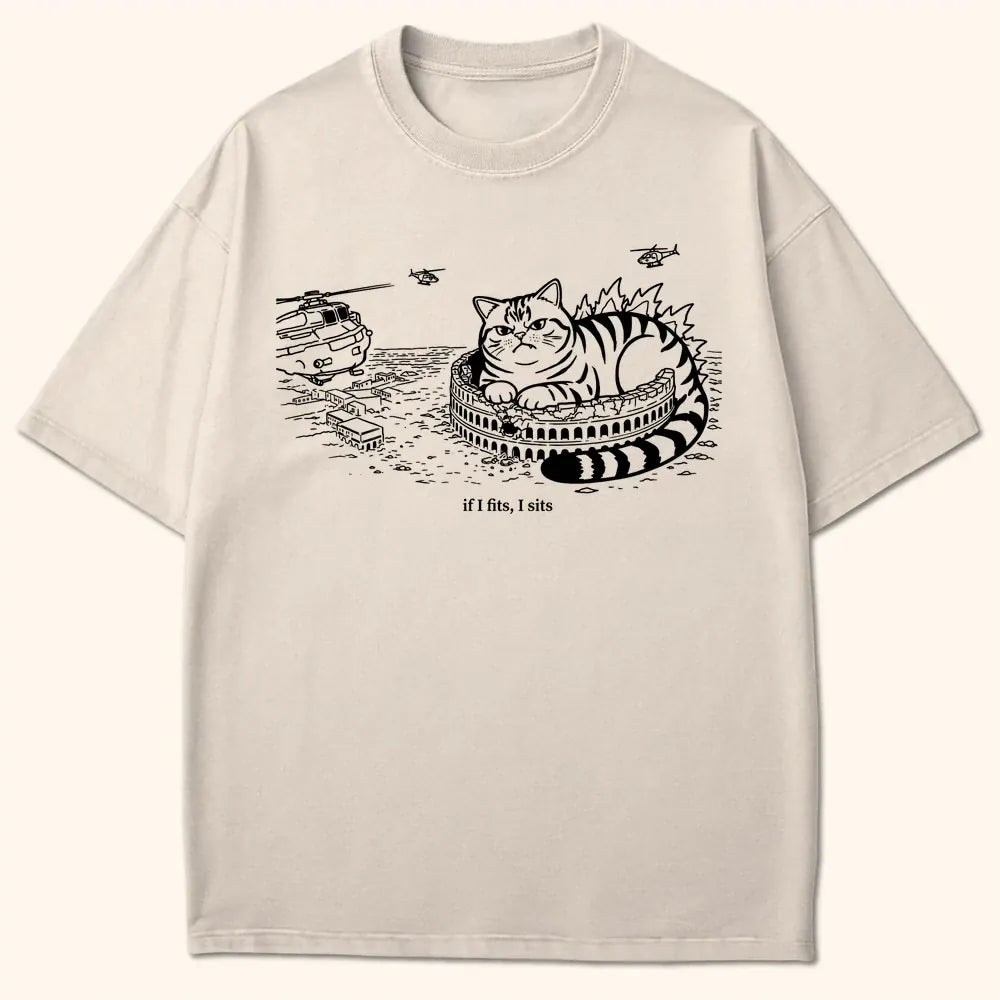Fits And Sits T-Shirt Ivory / S 33953646063329177967 T-Shirt