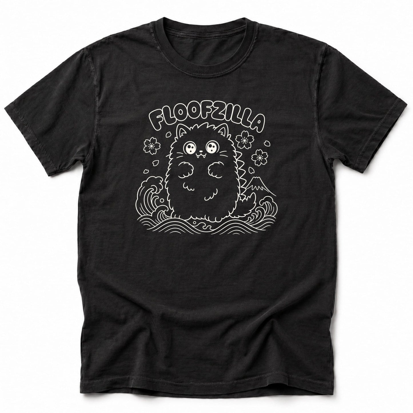 Floofzilla T-Shirt Black / S 29897929536379589161 T-Shirt