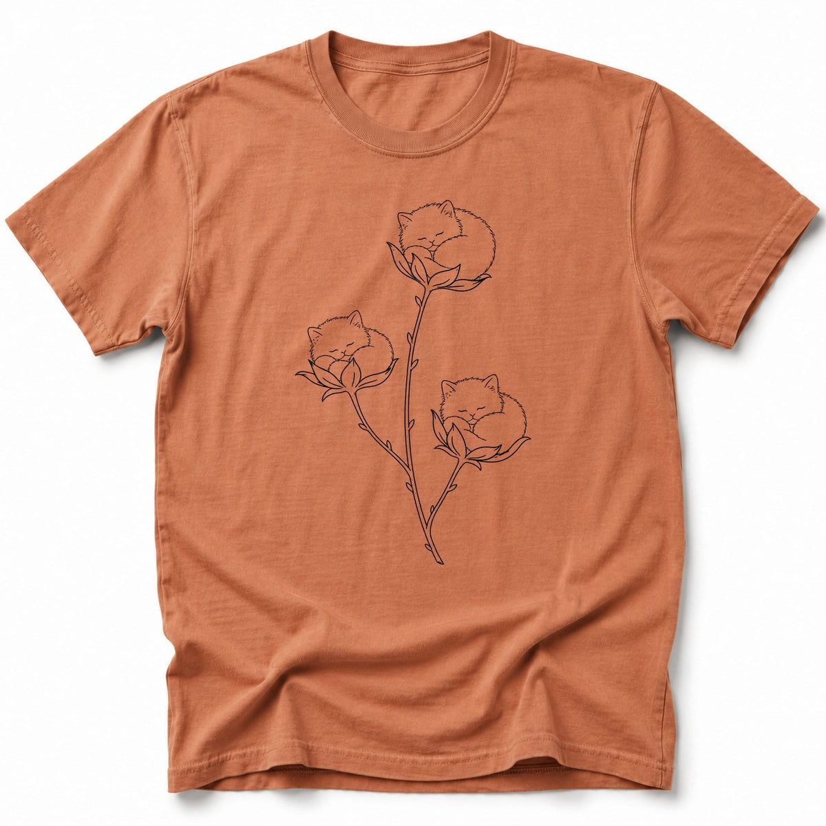Floral Fluff T-Shirt Yam / S 81188673510362349738 T-Shirt