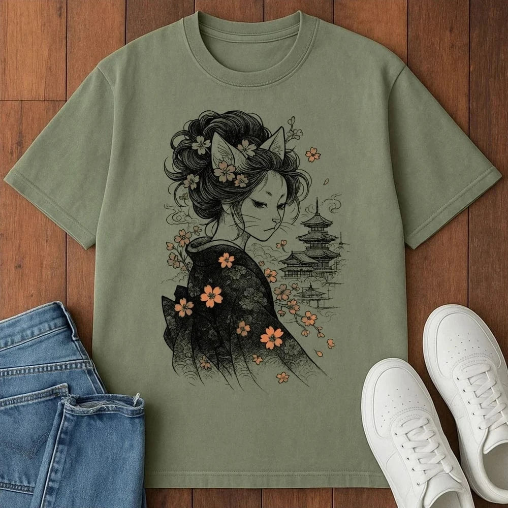 Floral Maiden T-Shirt Moss / S 55022816159893424188 T-Shirt