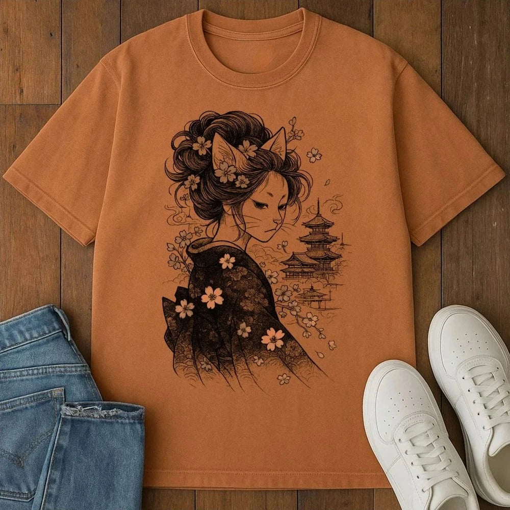 Floral Maiden T-Shirt Yam / S 68509523907257208687 T-Shirt